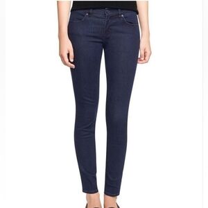 EUC Tory Burch Size 27 Dark Blue Legging Jeans!!